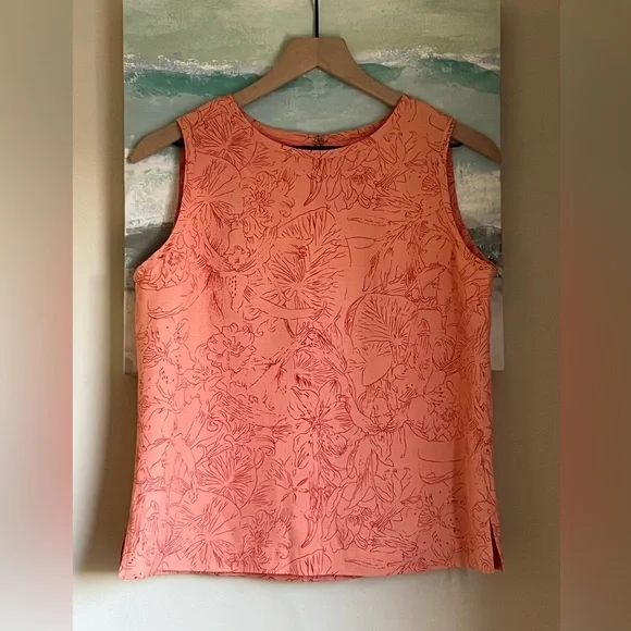 Vintage Tommy Bahama Silk Top - Picture 6 of 10